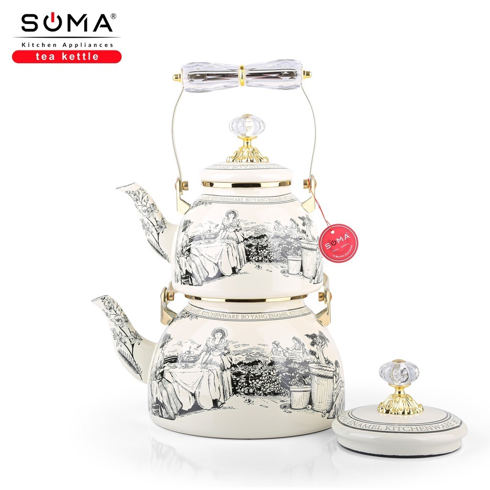 کتری قوری لعابی سوما soma
