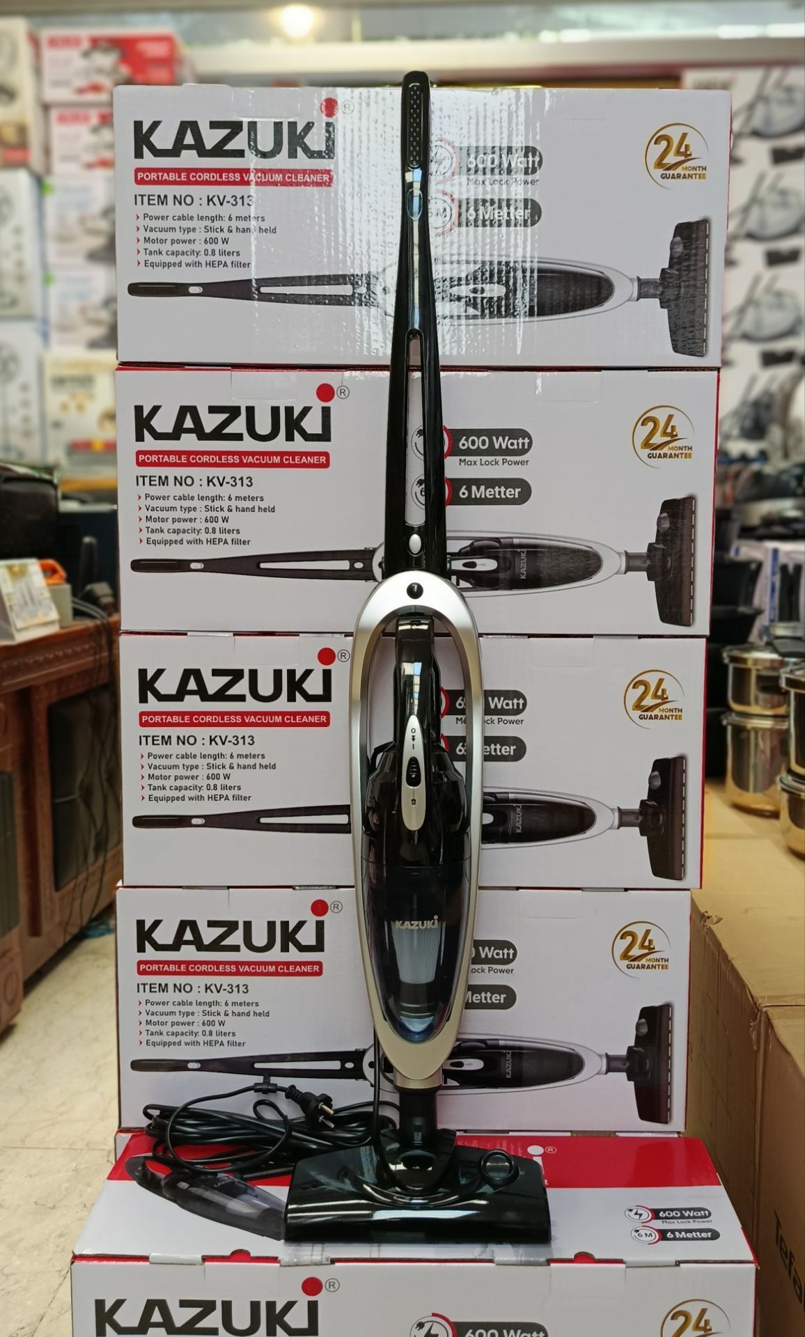 جارو پرتابل/جارو شارژی  کازوکی kazuki ۳۱۳