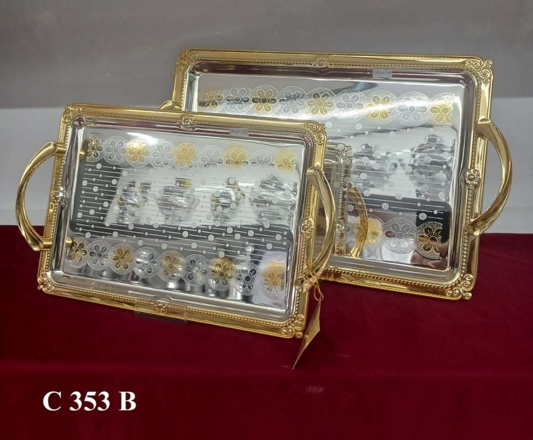 سینی استیل رنگی وارداتی